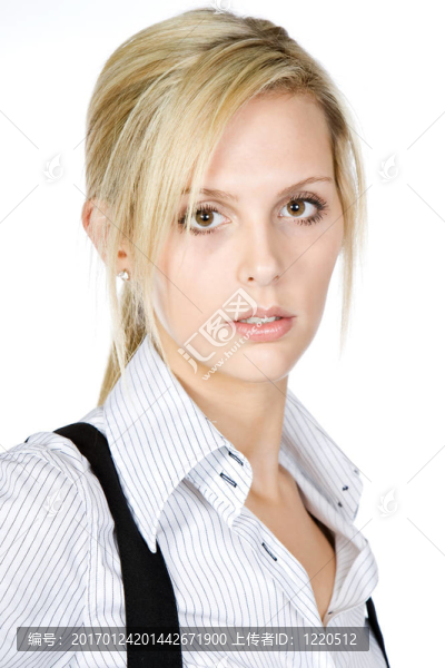 美麗的金發(fā)女人