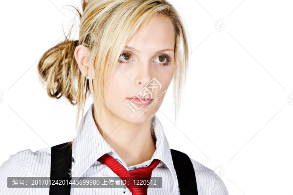 美麗的金發(fā)女人