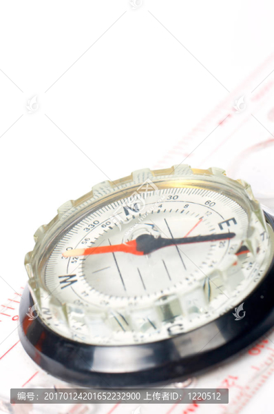 指南針與焦點在北方