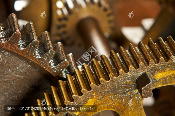 骯臟的工業(yè)齒輪背景