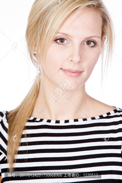 美麗的金發(fā)女人