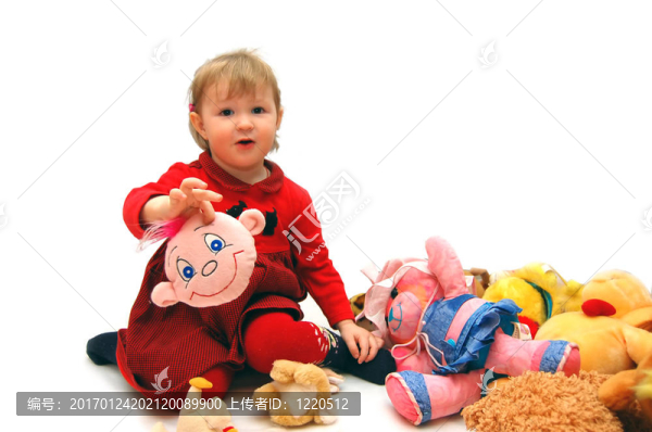 小女孩擁有一個(gè)微笑