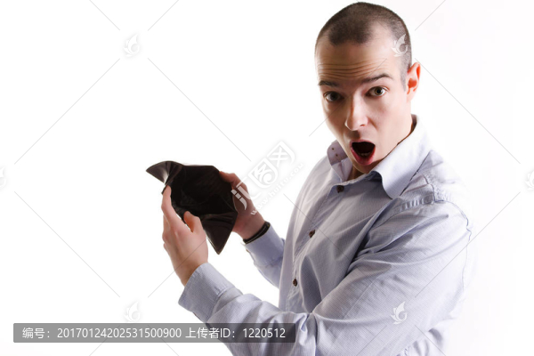 它是空的！