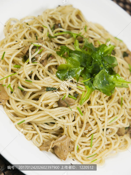 只有意大利面和沙拉