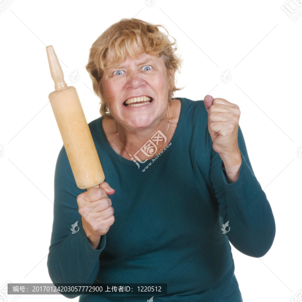 憤怒的女人