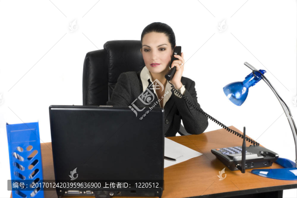 美麗的女商人