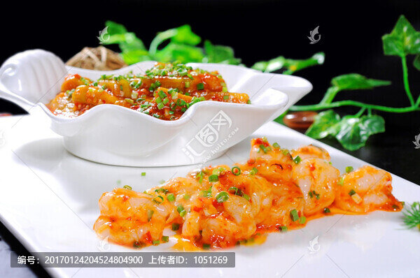 魚香茄子配大蝦