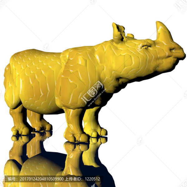 3d里諾模型與改進(jìn)的皮膚