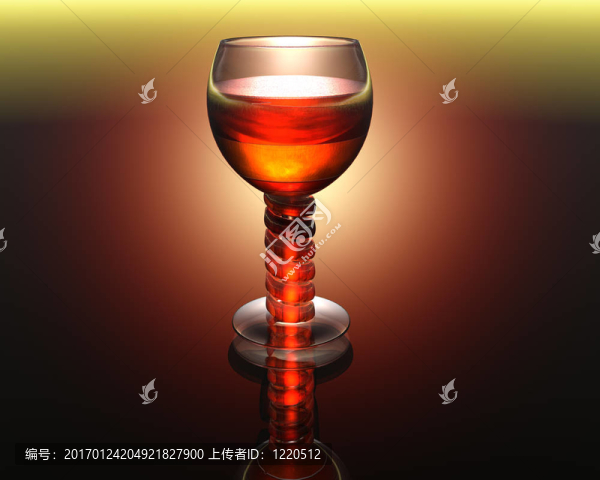 3D酒杯