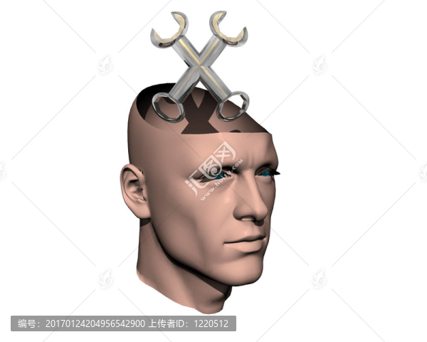 3d人裂頭扳手