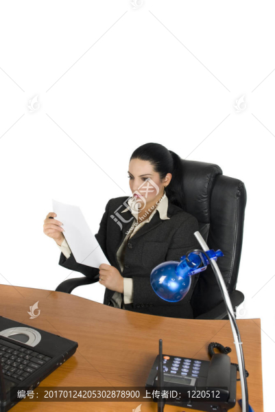 商業(yè)女人與筆記本電腦