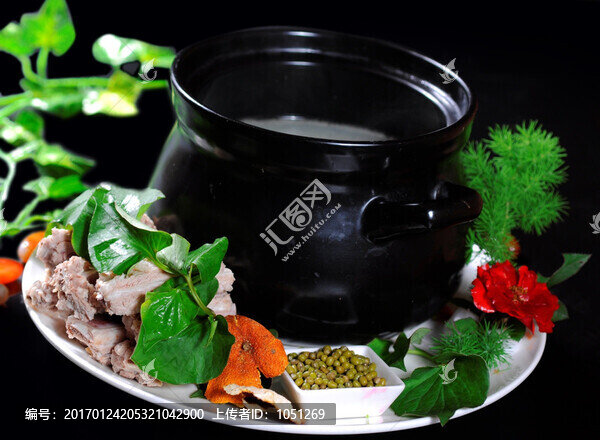 菜根綠豆煲排骨
