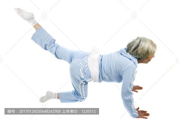 成熟的女人健身