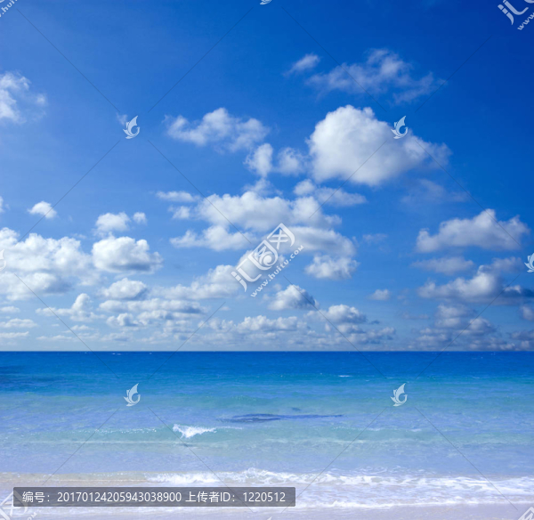 美麗的海灘