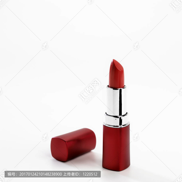 紅色的唇膏