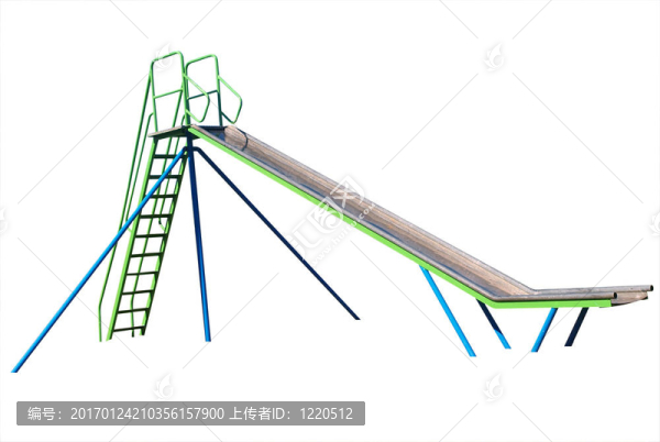 游樂場的滑梯