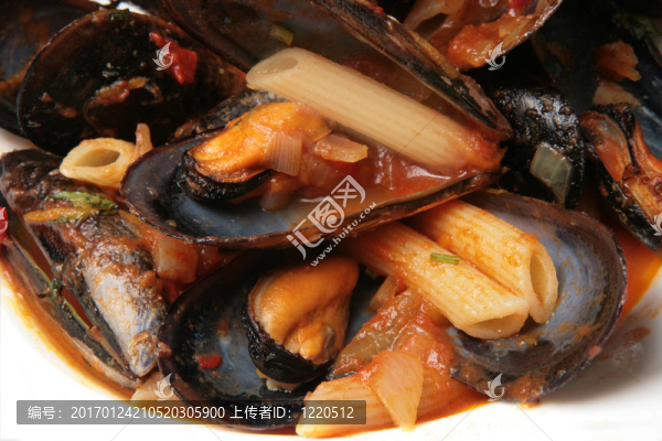 意大利面食湯