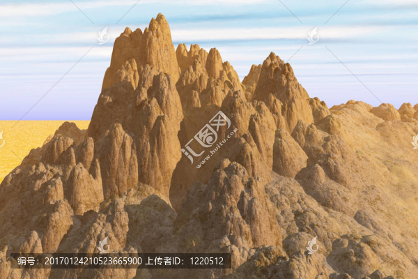 高低不平的土地