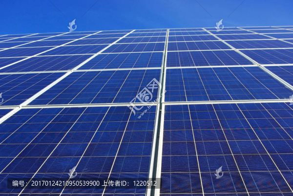 光伏電池背景。