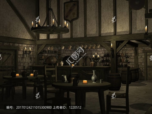 中世紀(jì)的酒館