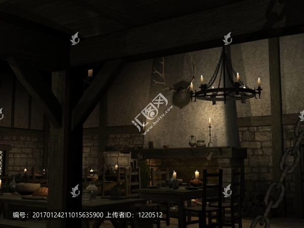 中世紀(jì)的酒館