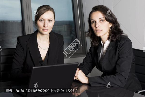女商人在辦公