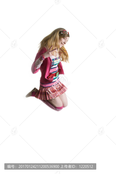 跳躍的女孩