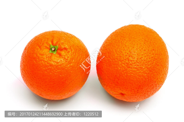兩個橘子