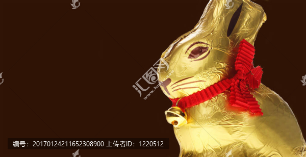 黃金巧克力復(fù)活節(jié)兔子