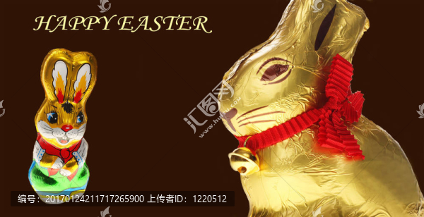 黃金巧克力復(fù)活節(jié)兔子