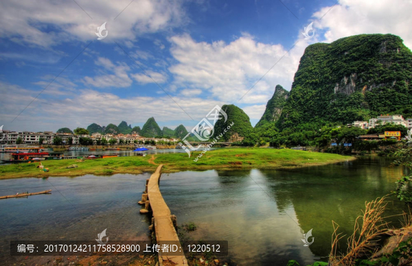 李河喀斯特山景觀