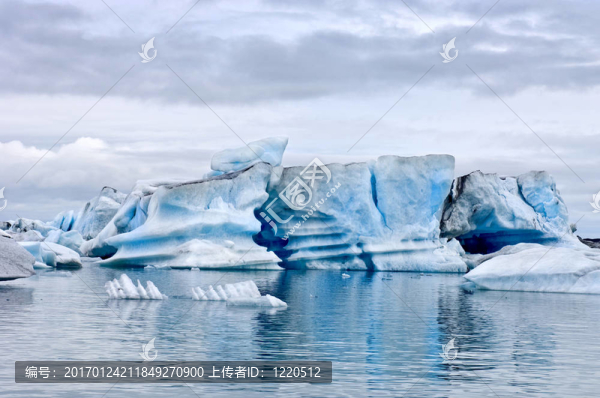 jokulsarlon冰川湖
