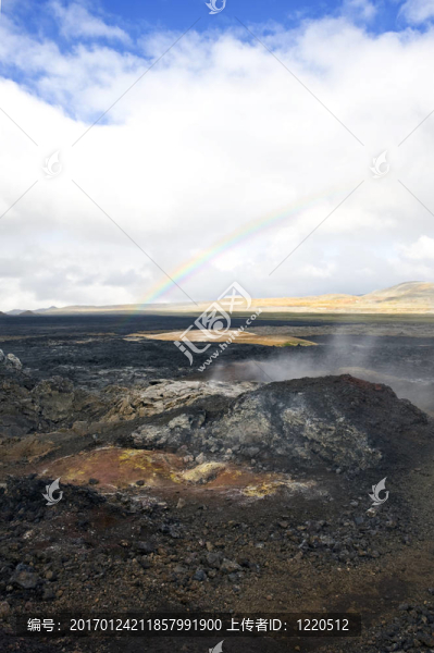 火山的彩虹