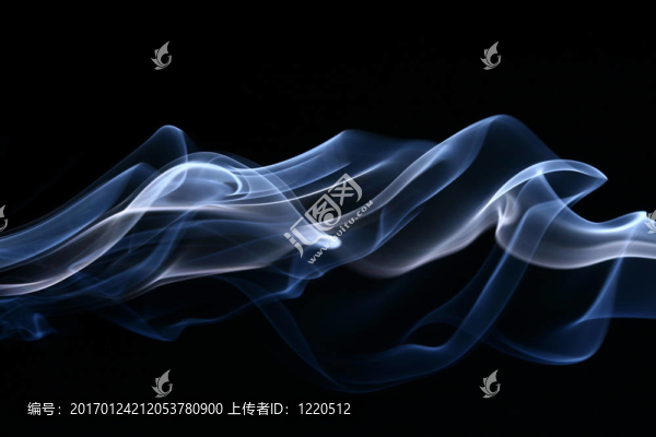 藍(lán)色的煙霧