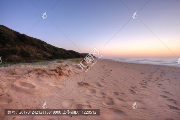 海景的黎明