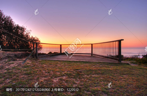 海景的黎明
