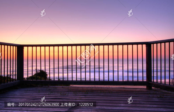 海景的黎明