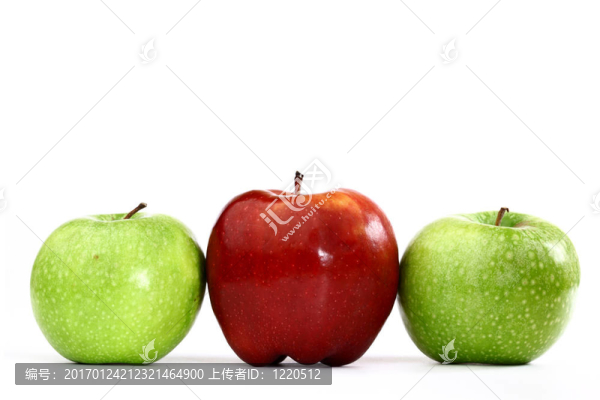 紅蘋果和綠蘋果
