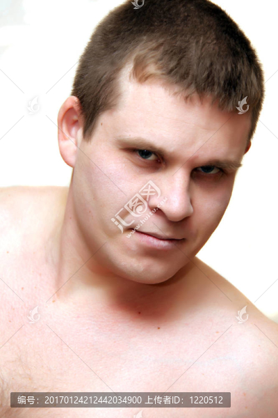 男人的臉