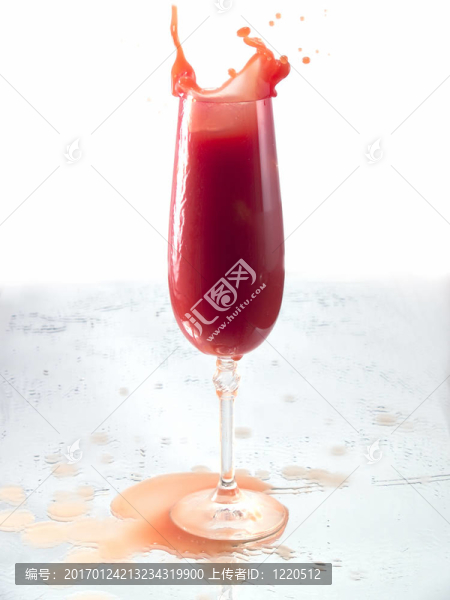 汁飛濺