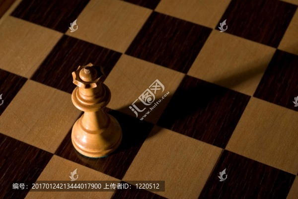 象棋棋盤上的女王