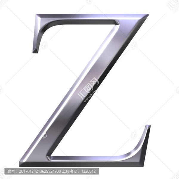 三維銀希臘字母