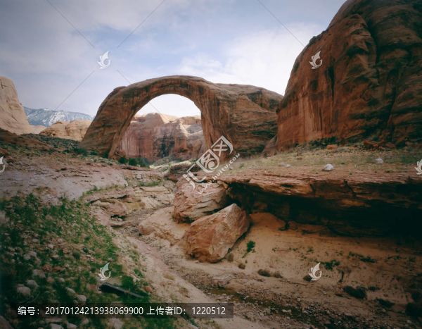 虹橋自然拱門；Lake,Powell；頁；亞利桑那州