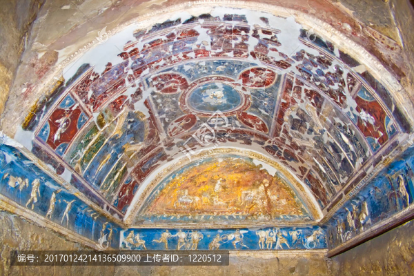 在龐貝古城古代壁畫(huà)-匯圖網(wǎng) www.fosd68.com 在龐貝古城古代壁畫(huà)