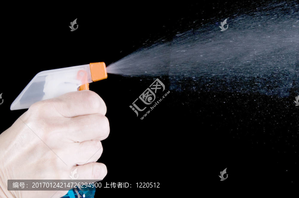 黑色噴霧瓶