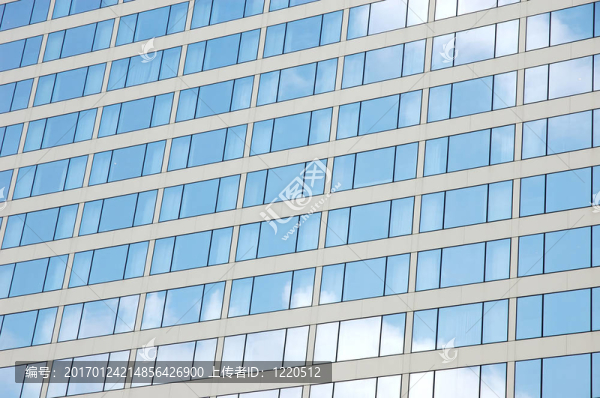 建筑窗戶反射-匯圖網(wǎng) www.fosd68.com 建筑窗戶反射