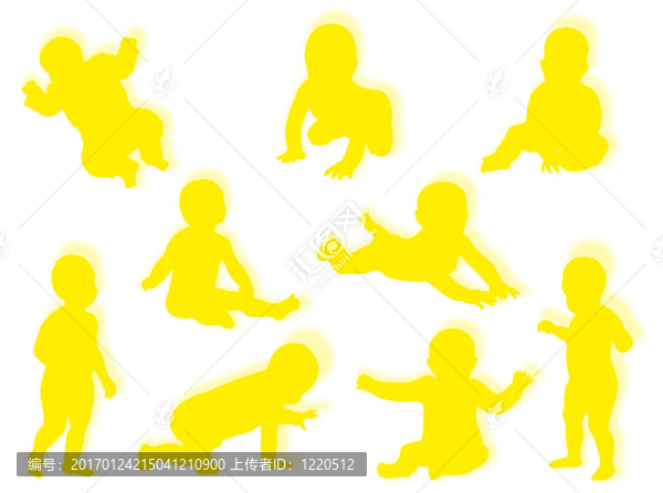 嬰兒的輪廓-匯圖網(wǎng) www.fosd68.com 嬰兒的輪廓