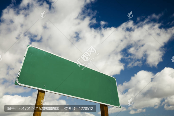 空白的路標(biāo)