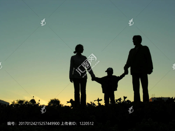 2家庭與孩子的日落