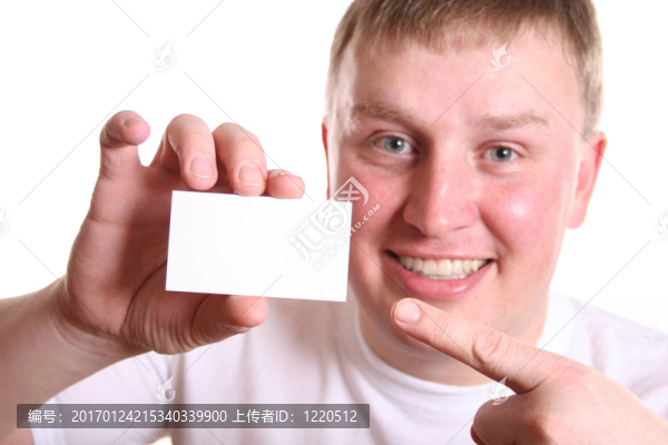 男孩用卡片文本